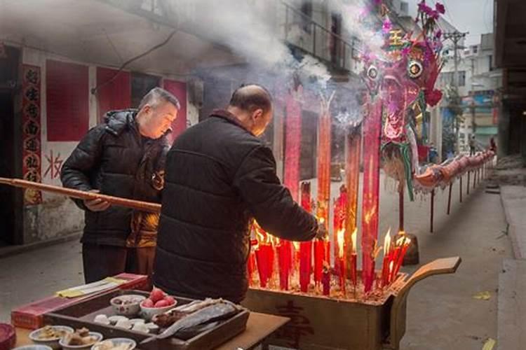 孝感除夕夜祭祖