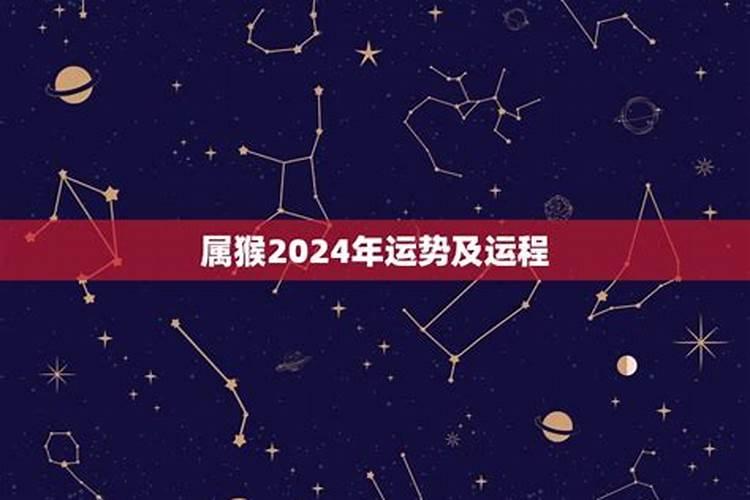 生肖猴2024年运势及运程