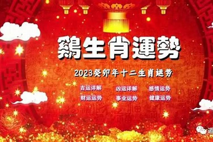 属鸡2023年运势12生肖运势如何