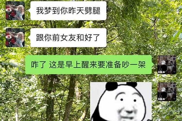 梦到老公前女友来找他复合