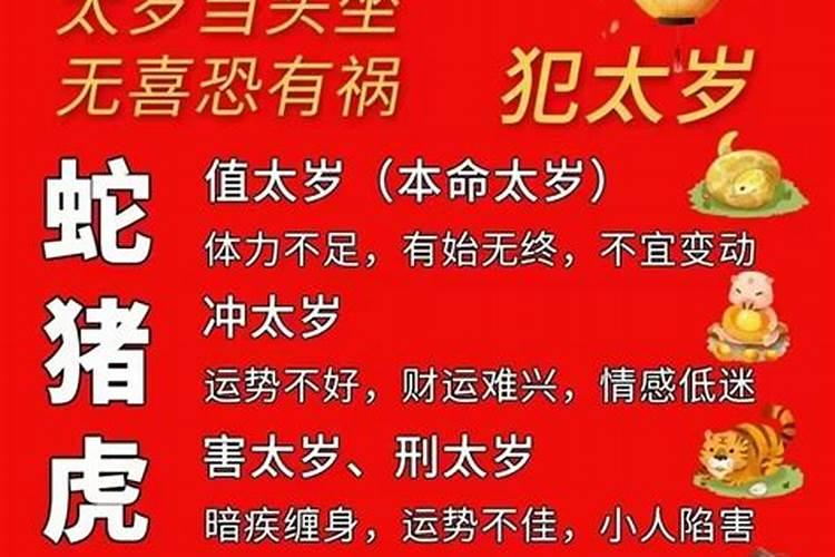 2025年太岁最凶的属相