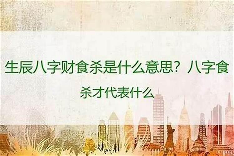 八字里的才食是什么意思？