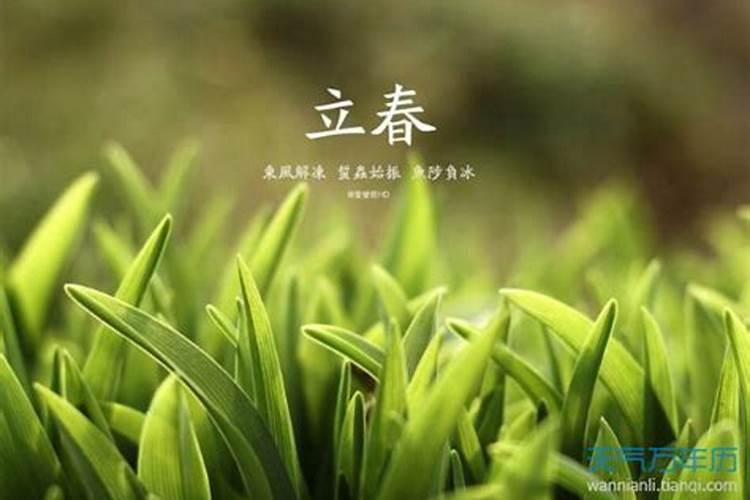 立春是几月几日2020春节