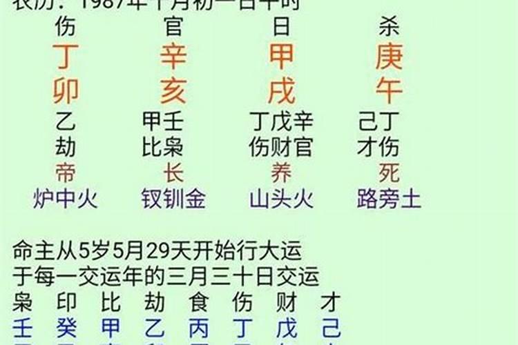 生辰八字详细分析近年运势