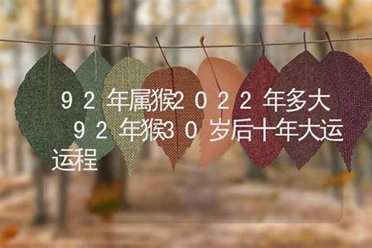 属猴2022年学业