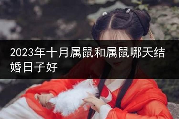 十月属鼠结婚吉日