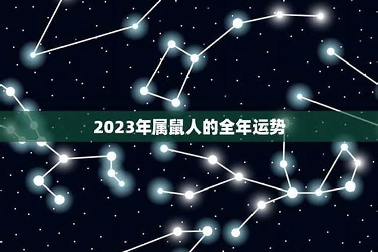 2023年属鼠全年运势