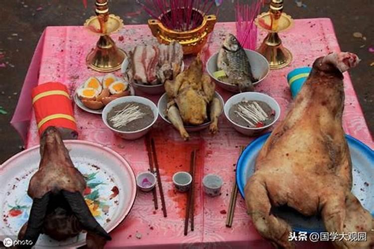 邯郸中元节祭祀