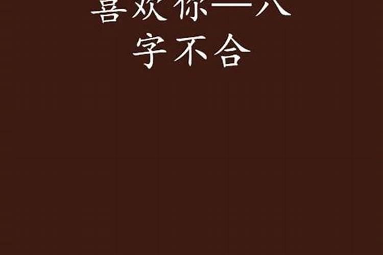 喜欢你八字不合