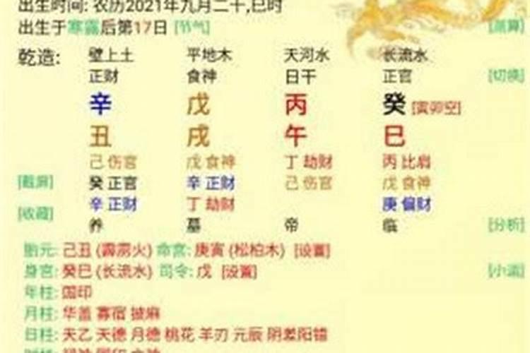 八字排盘宝解析