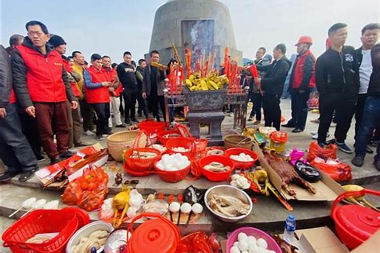 南门村冬至祭祖