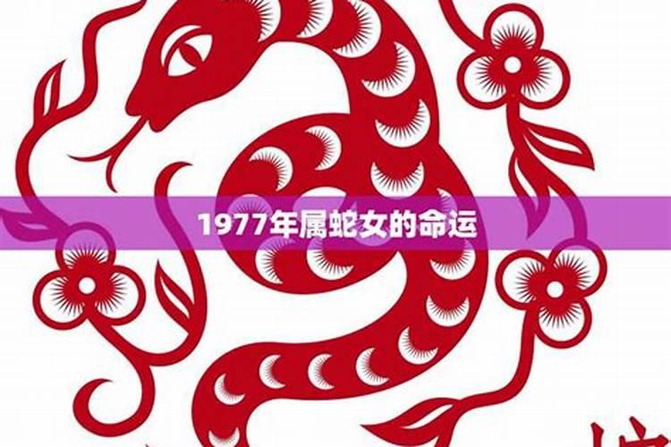 1977年属蛇女9月份运势