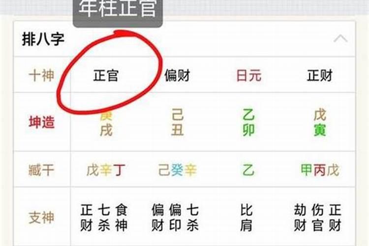 年支为正财