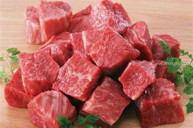 梦见好多死牛肉