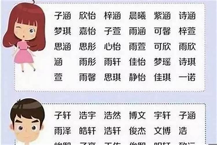 正月初一出生的男孩取什么名字