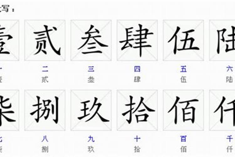 八字的八字