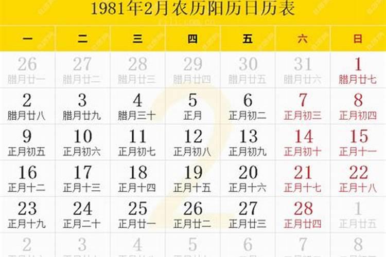 1981年农历2月出生人的命运