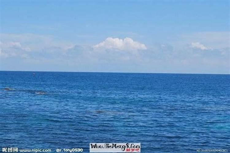 梦见大海后来海水没了