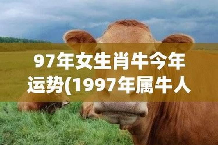 97年属牛9月运势