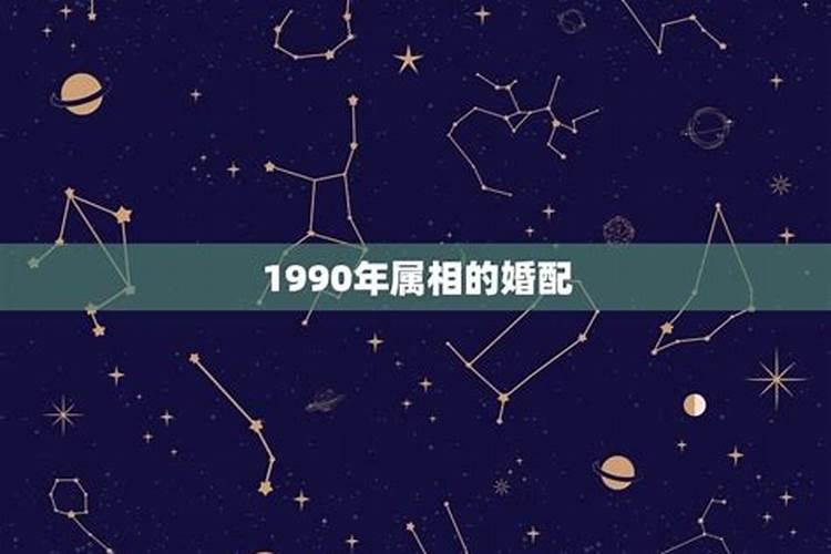 1990年属相和什么最配婚姻