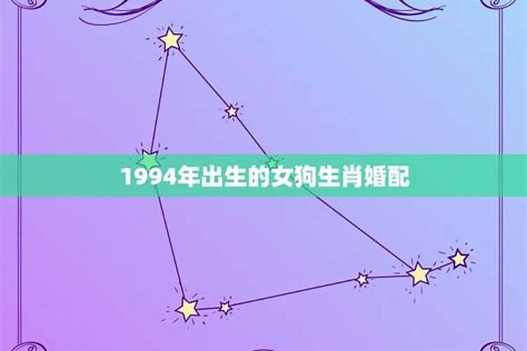 94年属狗女的今年能找到对象吗