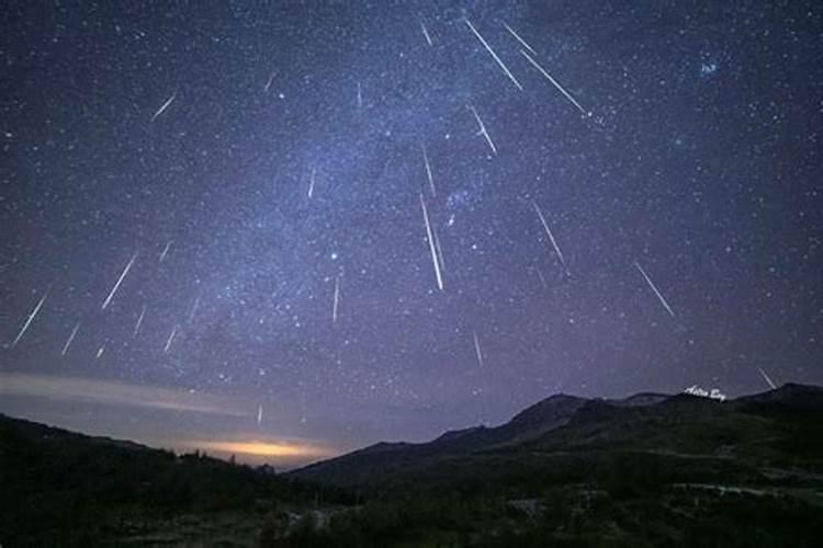 梦见流星和流星雨