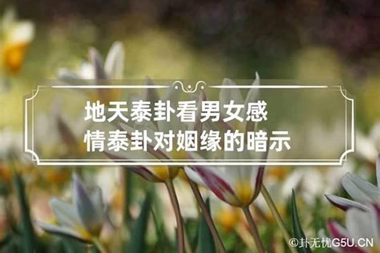 泰卦测姻缘怎么断