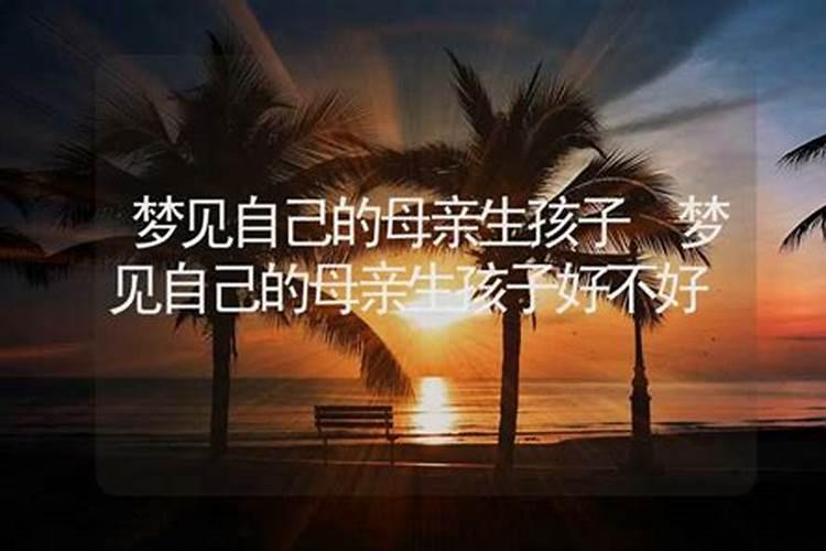 梦见海边生孩子了