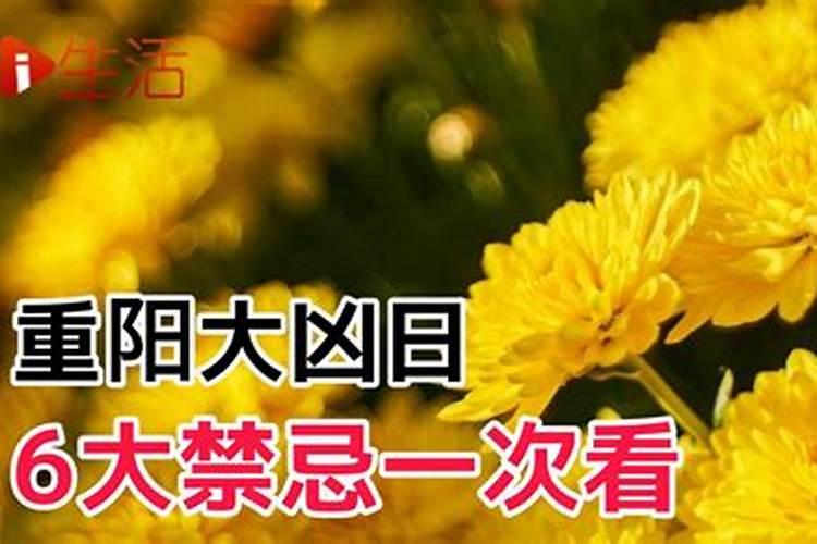 重阳节是吉利日子吗