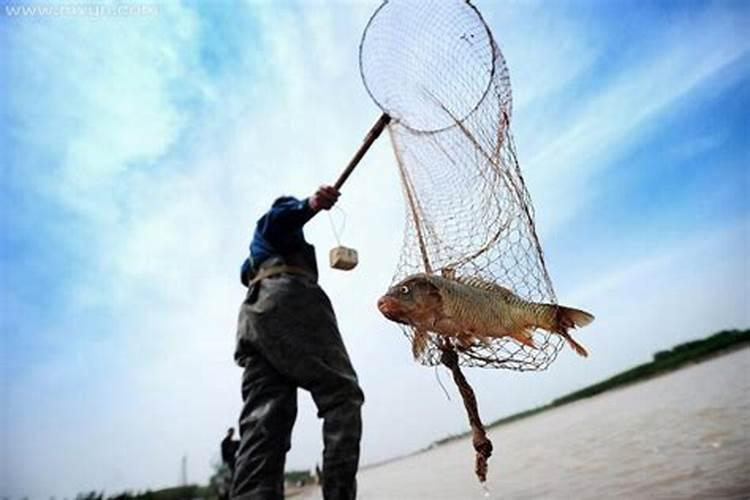 梦见涨水捞鱼是什么意思