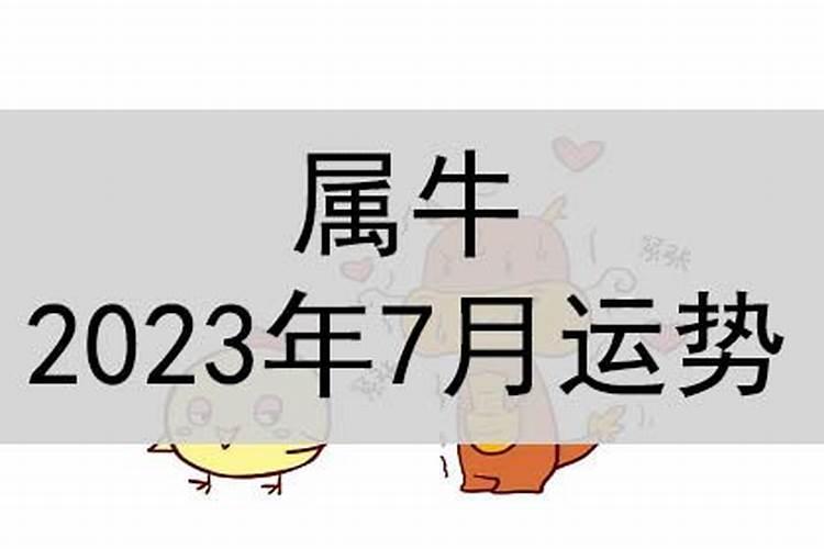 属牛的人6月份运程如何