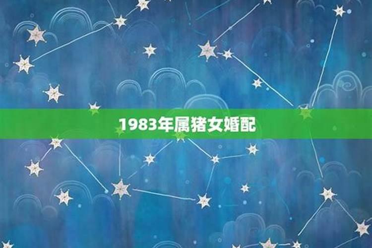 1983年属猪下半年运势