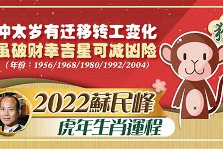 苏民峰2020年属猴运程