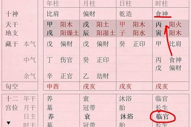 八字坐食神的女人