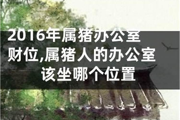 属猪办公室朝向的最佳方位2021