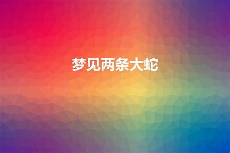 梦见大蛇追赶自己是什么意思