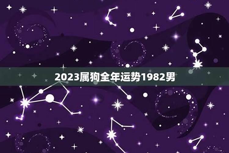 2023年属狗男1982全年运势