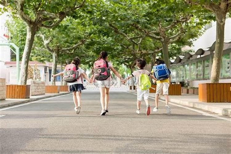 梦到好多小学生去上学