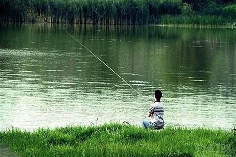 梦见很多人在河边钓鱼
