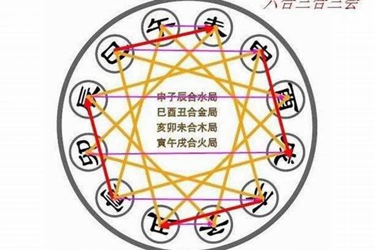 八字中地支三合