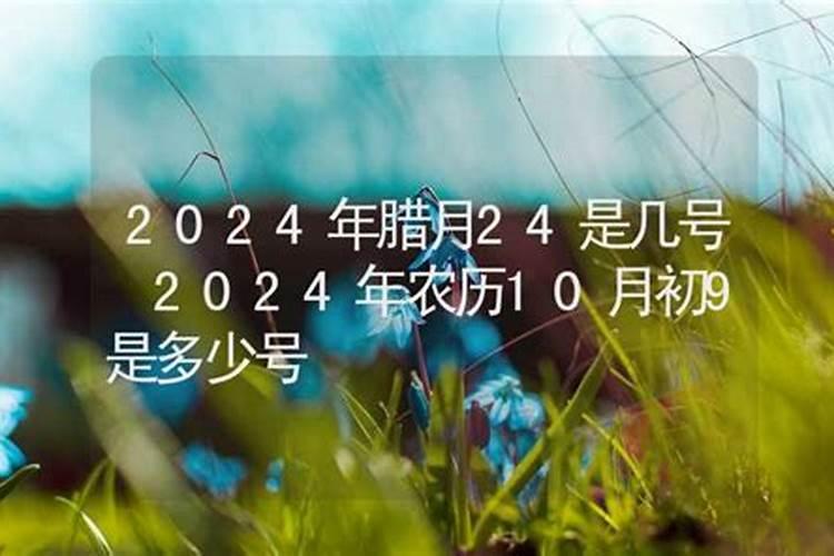 农历2020年腊月廿四