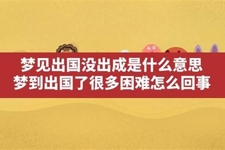 做梦梦到自己出国了