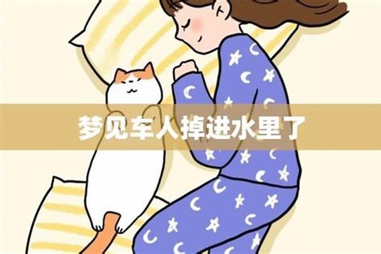 梦见妹妹开车掉进水里