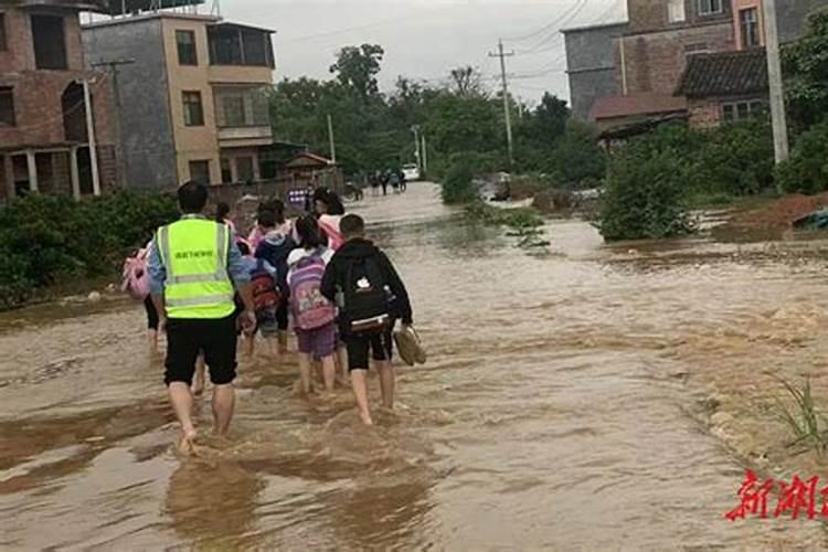 梦见回家的路被洪水淹了