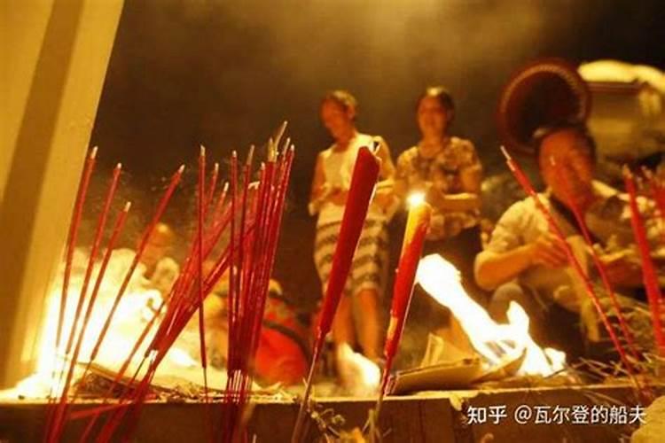 在天津过中元节让烧纸吗