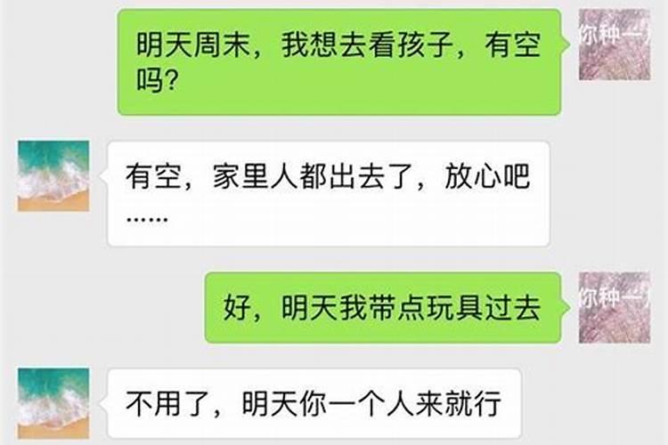 我梦见前夫来看儿子