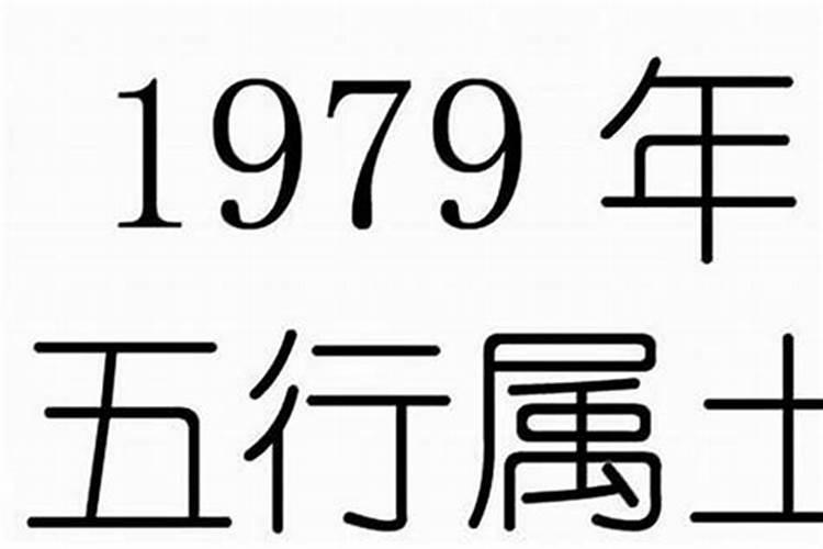 1979年是什么属相