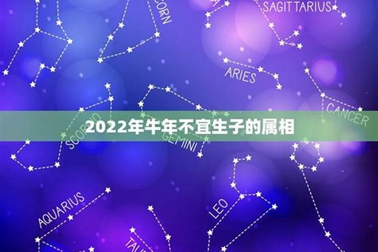 2022年不宜生子生肖