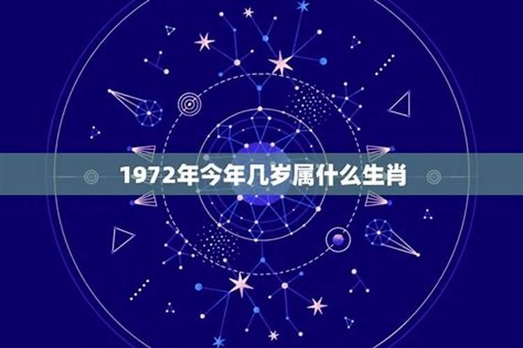 1972年生人属什么属相