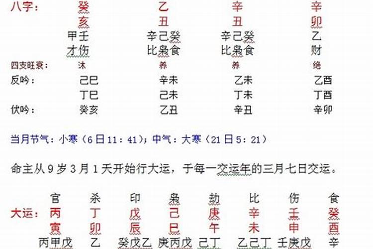 八字实用命理秘密